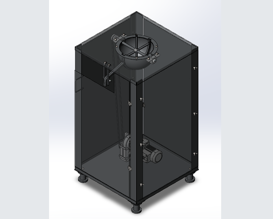 炒茶机三维设计