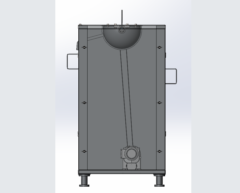 炒茶机三维设计