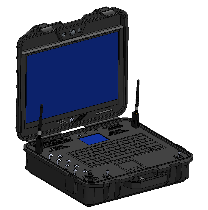 便携式无人机控制箱