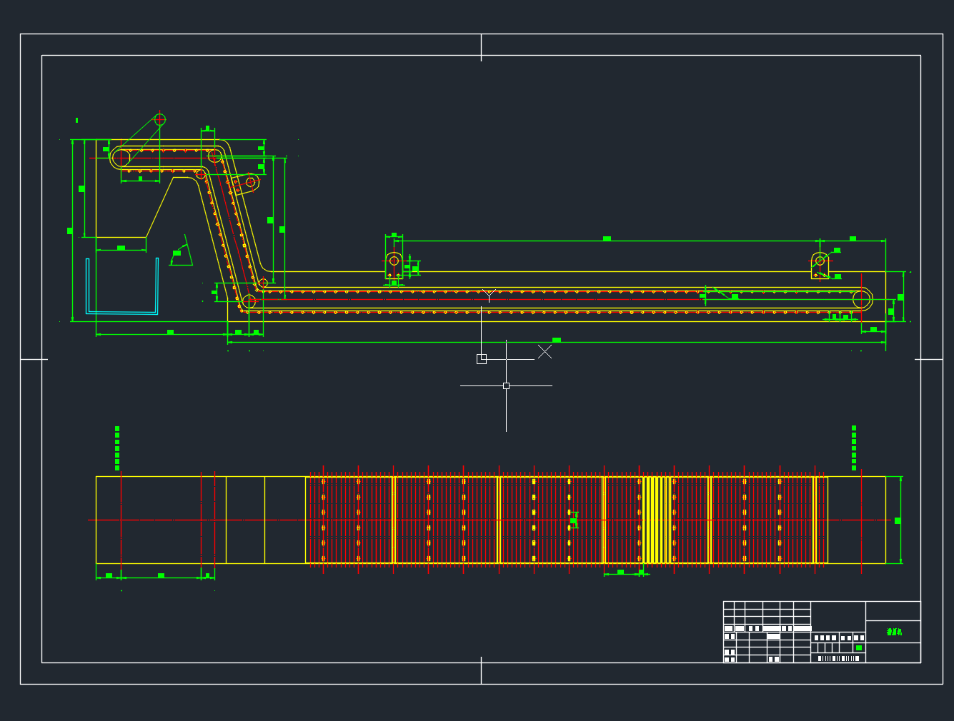 机床排屑机-卧式机床切屑收集转运装置设计 SW+CAD+说明书