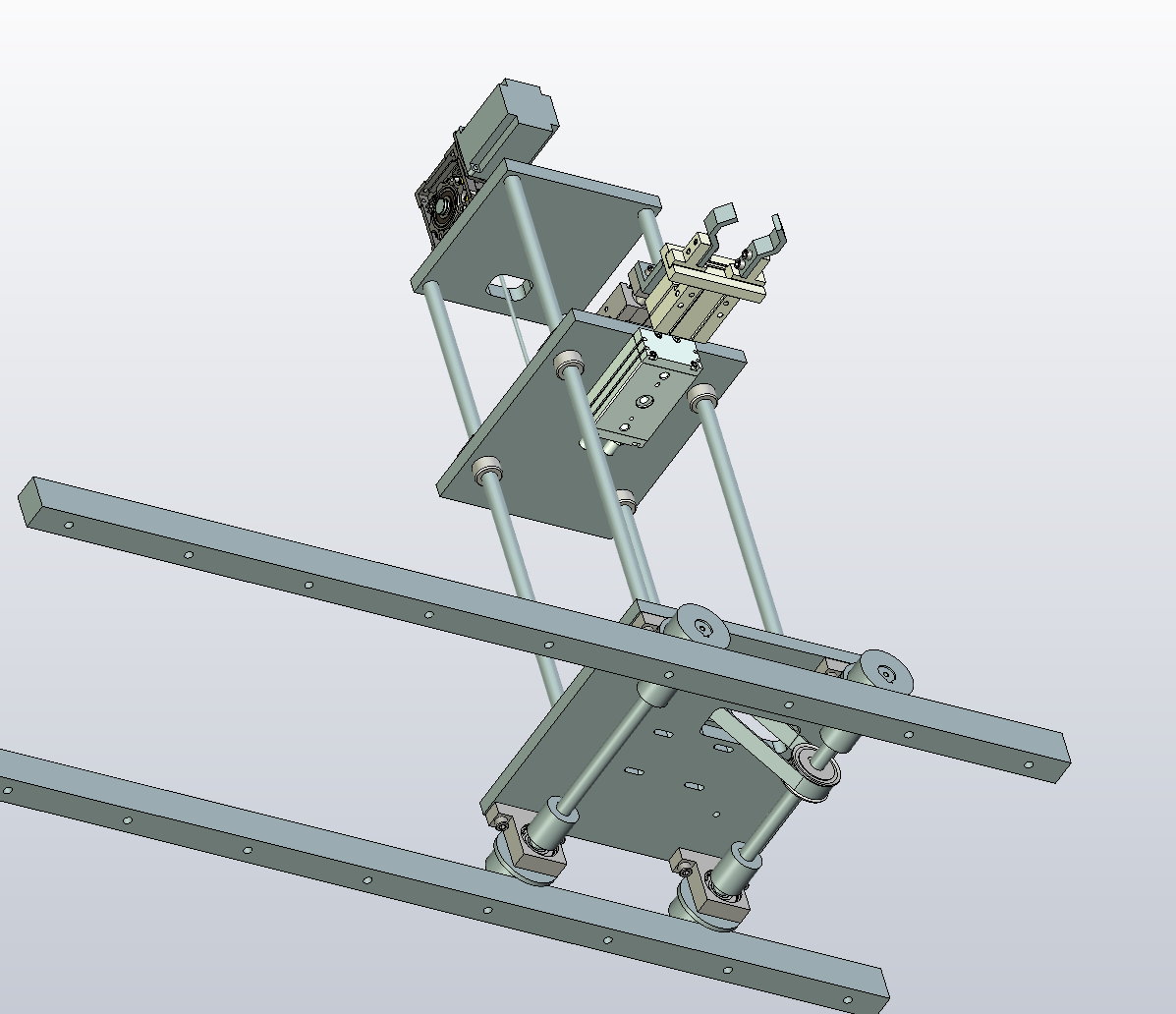 移动式夹爪堆垛机+计算说明书
