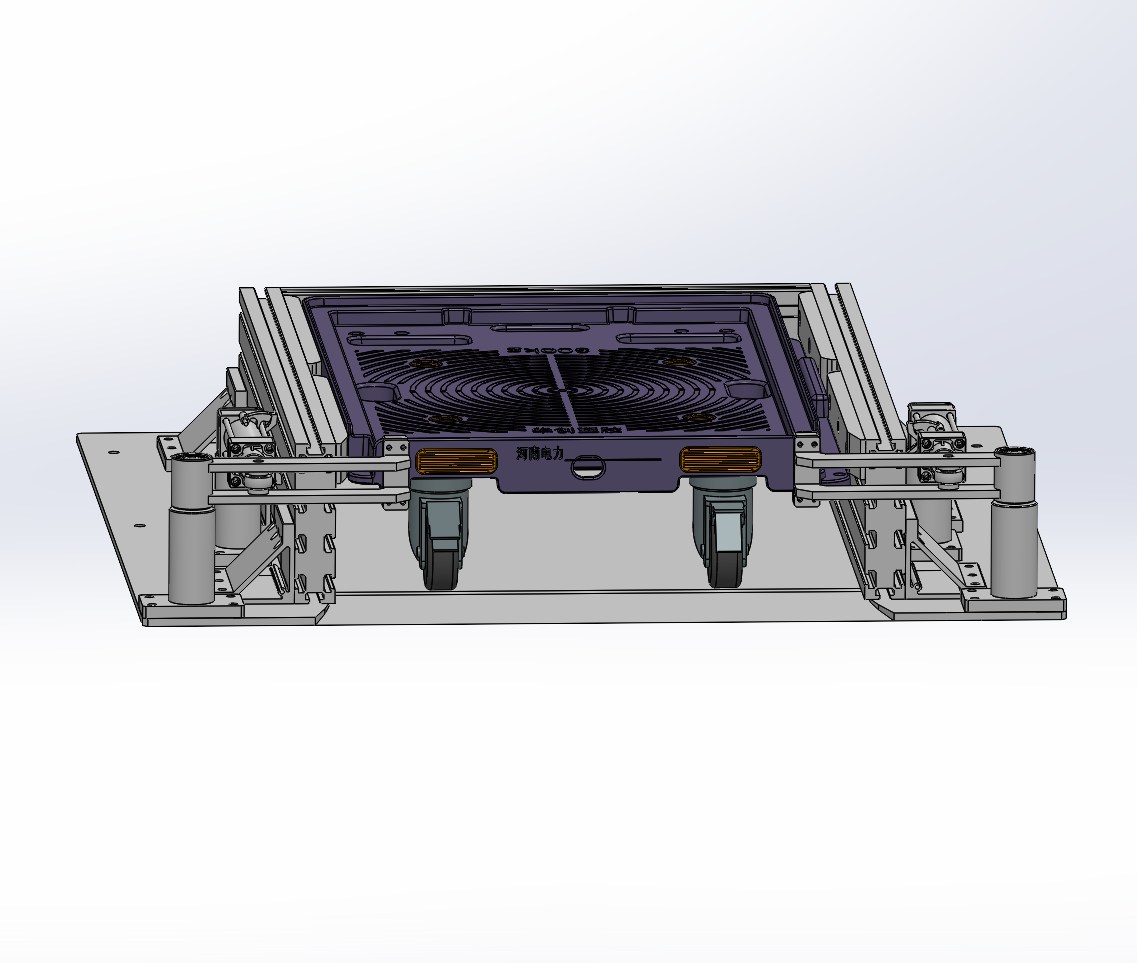 小拖车定位机构