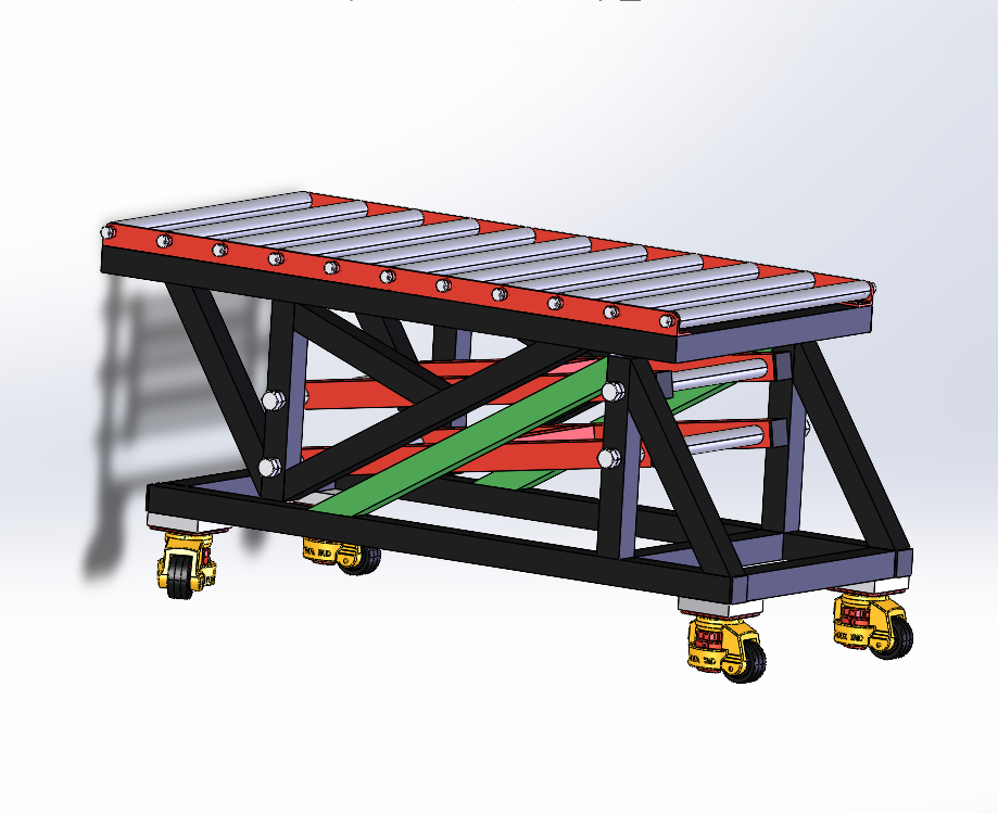 滚筒剪叉升降机