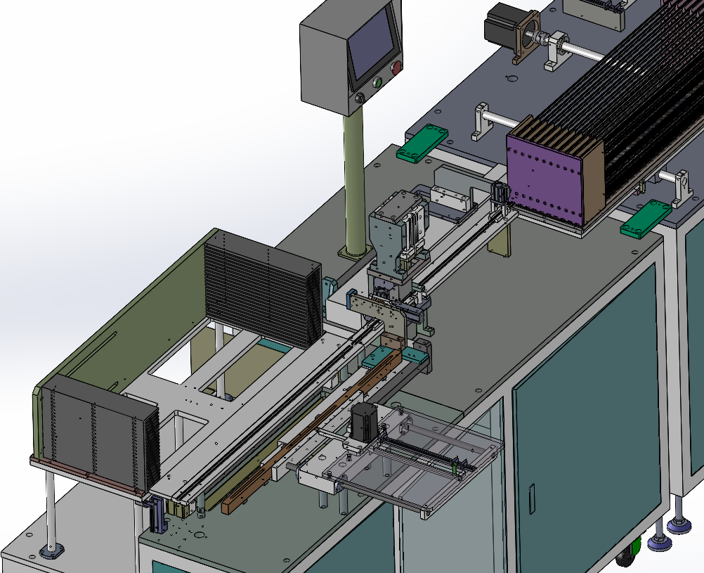 多型号线槽加工机