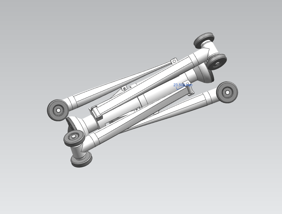 UG10.0楼道清洗爬行机器人带CAD