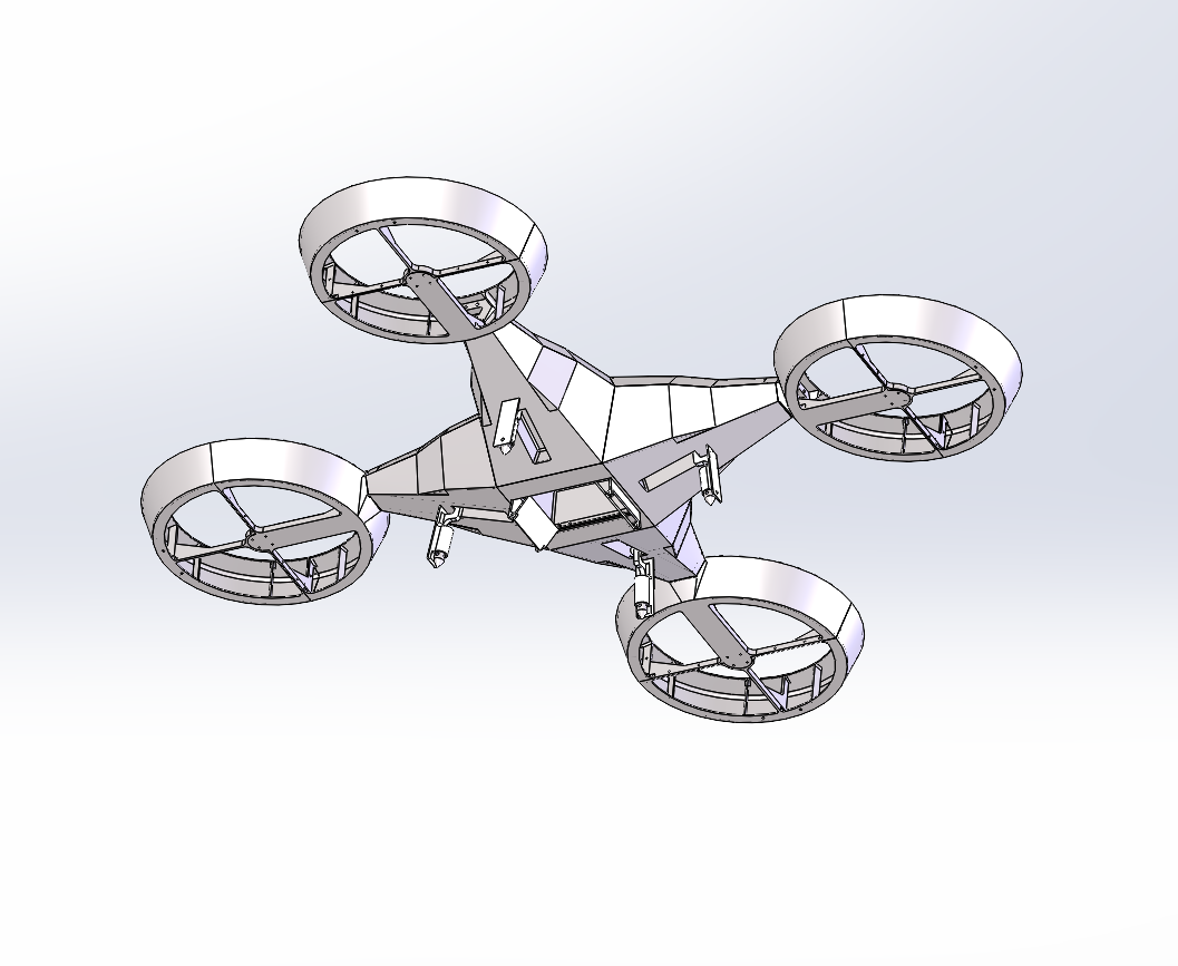 四轴飞行器建模设计sw