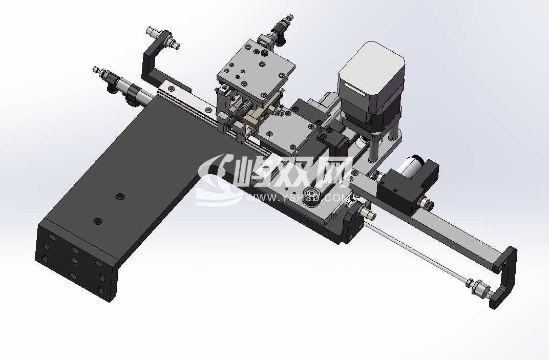 提升吊杆三维模型