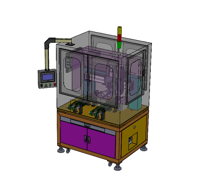 自动对接上下料AOI视觉检测机