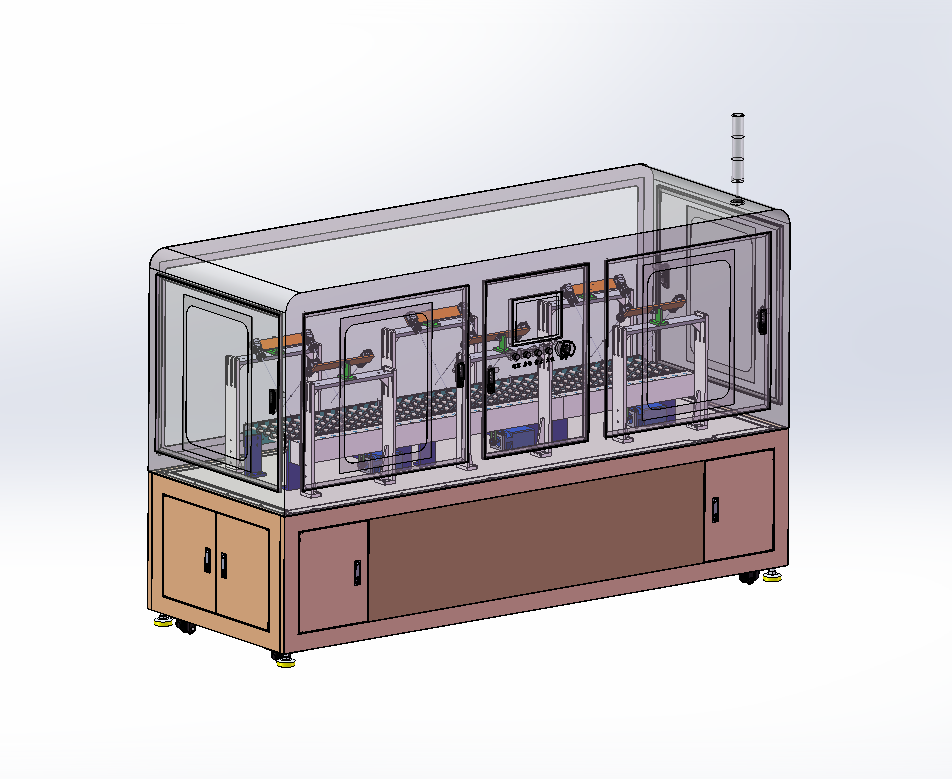 滚轮输送视觉检测机