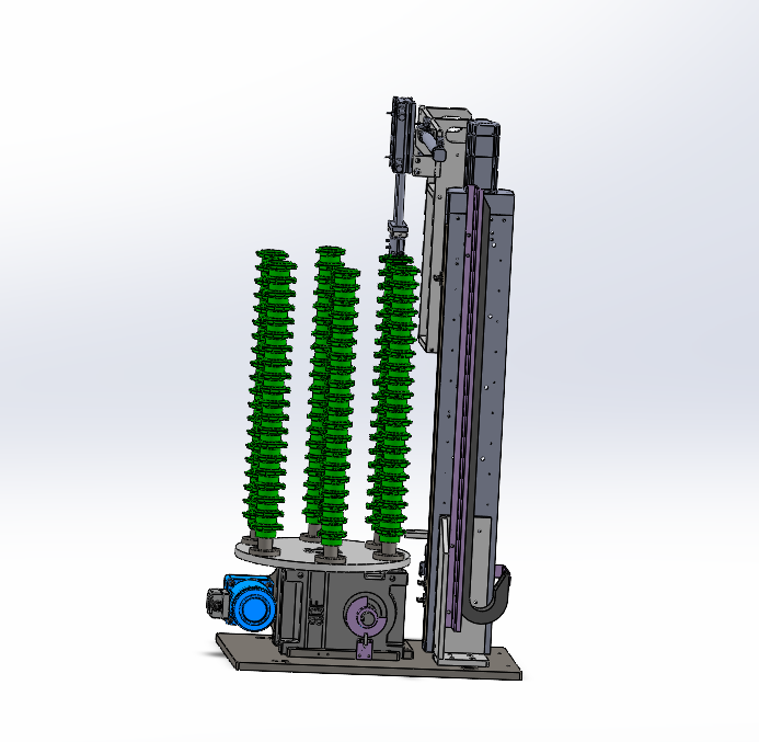 转盘式供料机构
