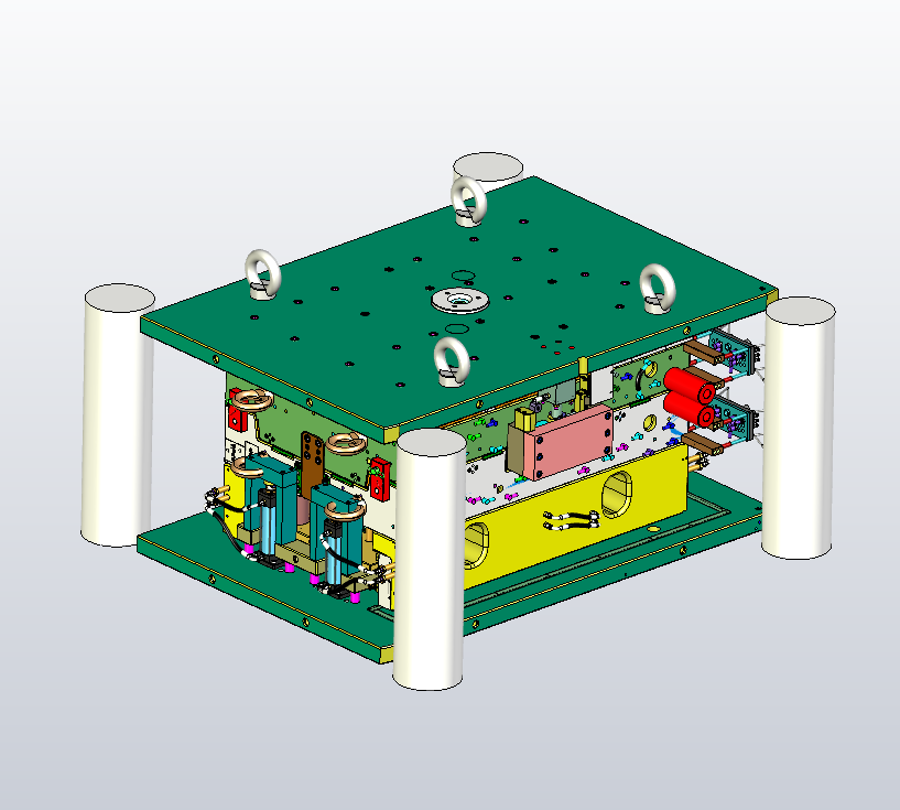 汽车门板热流道塑胶模具