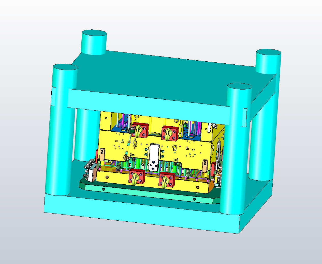 新能源电动汽车门板塑胶模具