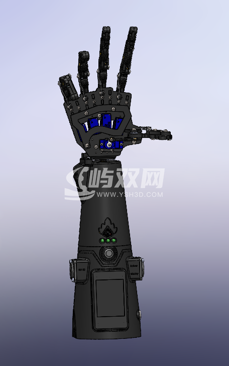 基于ESP32的上肢假肢手（6 自由度机械手臂）