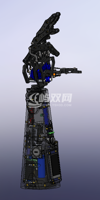 基于ESP32的上肢假肢手（6 自由度机械手臂）