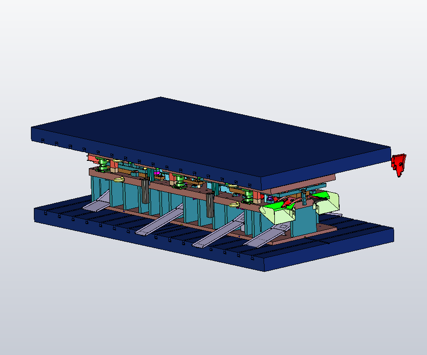 洗衣机内部五金件模具设计
