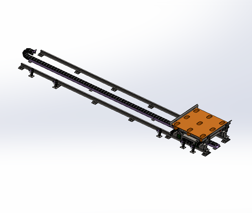 RGV带轨移动小车