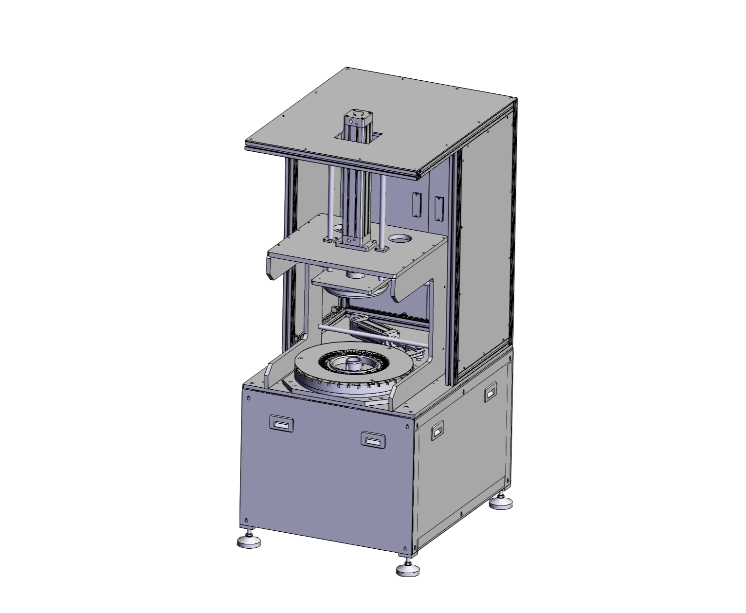 DD电机骨架压装机（sw+cad+说明书）