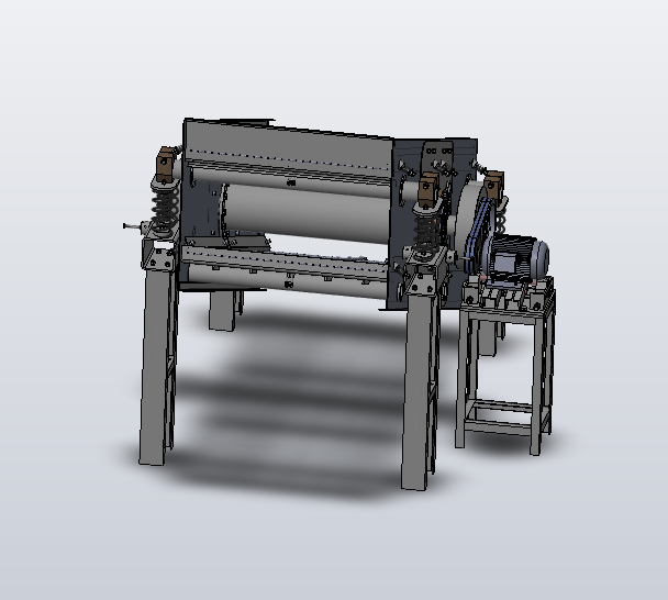 2YA1230圆振动筛SW+BOM生产图