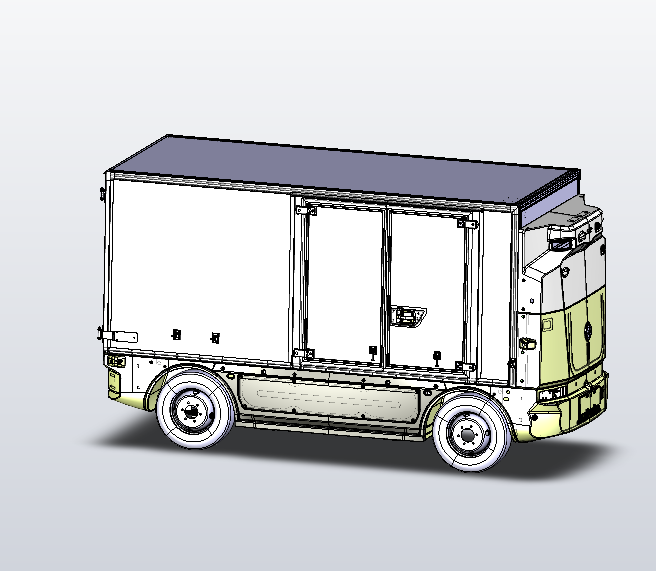 快递物料小车，对开门整车数据