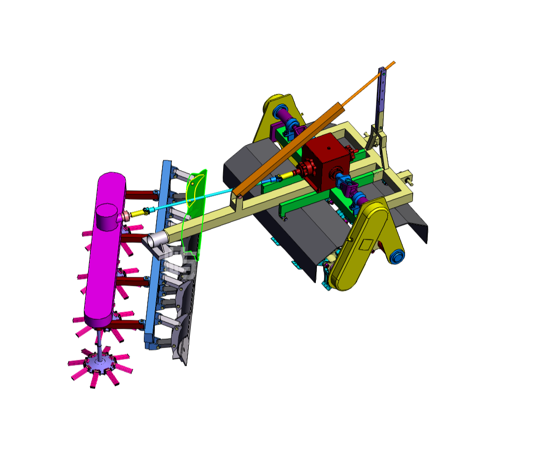 破冰除雪机设计图+说明书