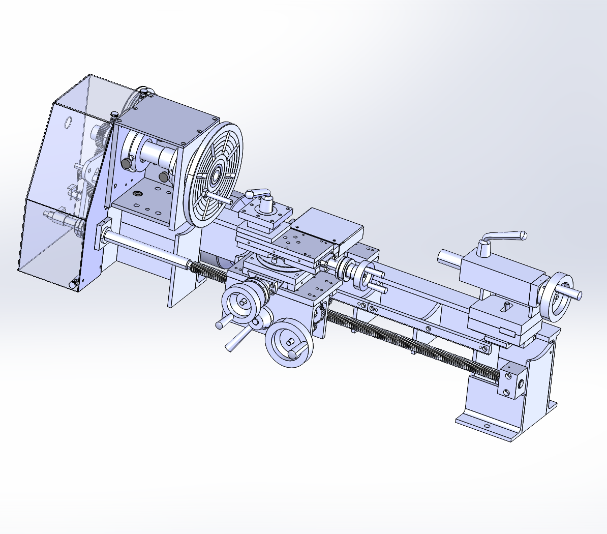 CQ6132台式车床3D模型