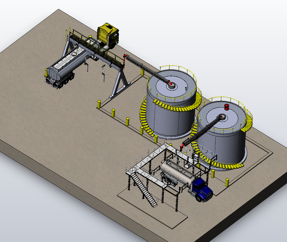 自动化灌装油液到罐车自动化工作站设计