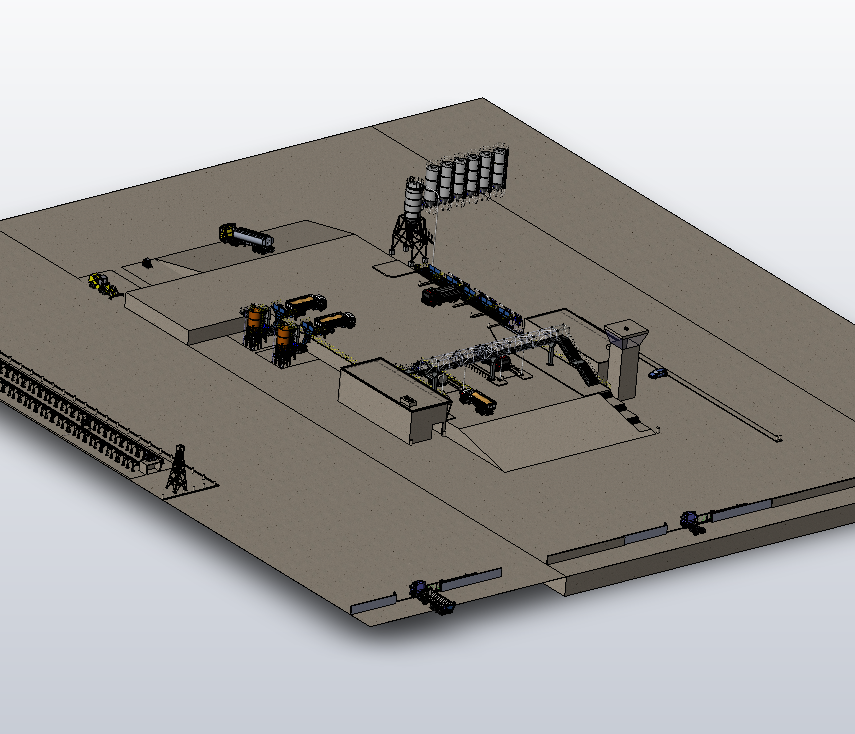 沙子自动化生产线设计