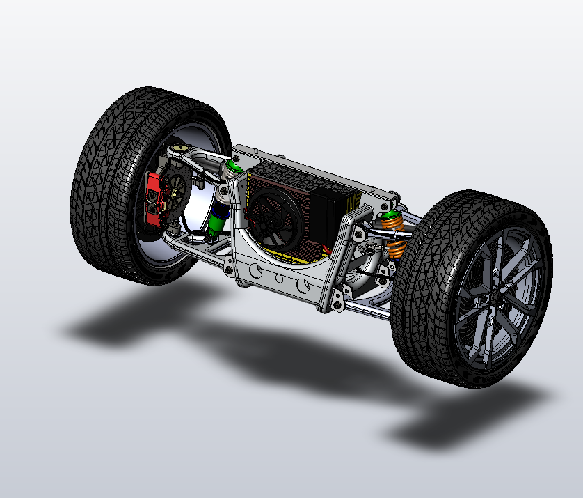 汽车前置驱动单元设计