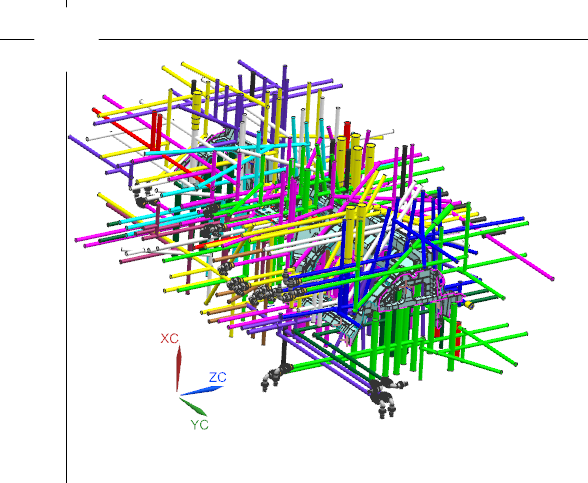 高尔夫仪表台内饰骨架塑胶模具