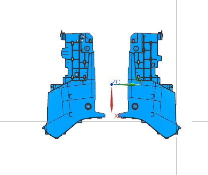 大众汽车机舱管路盖板塑胶模具