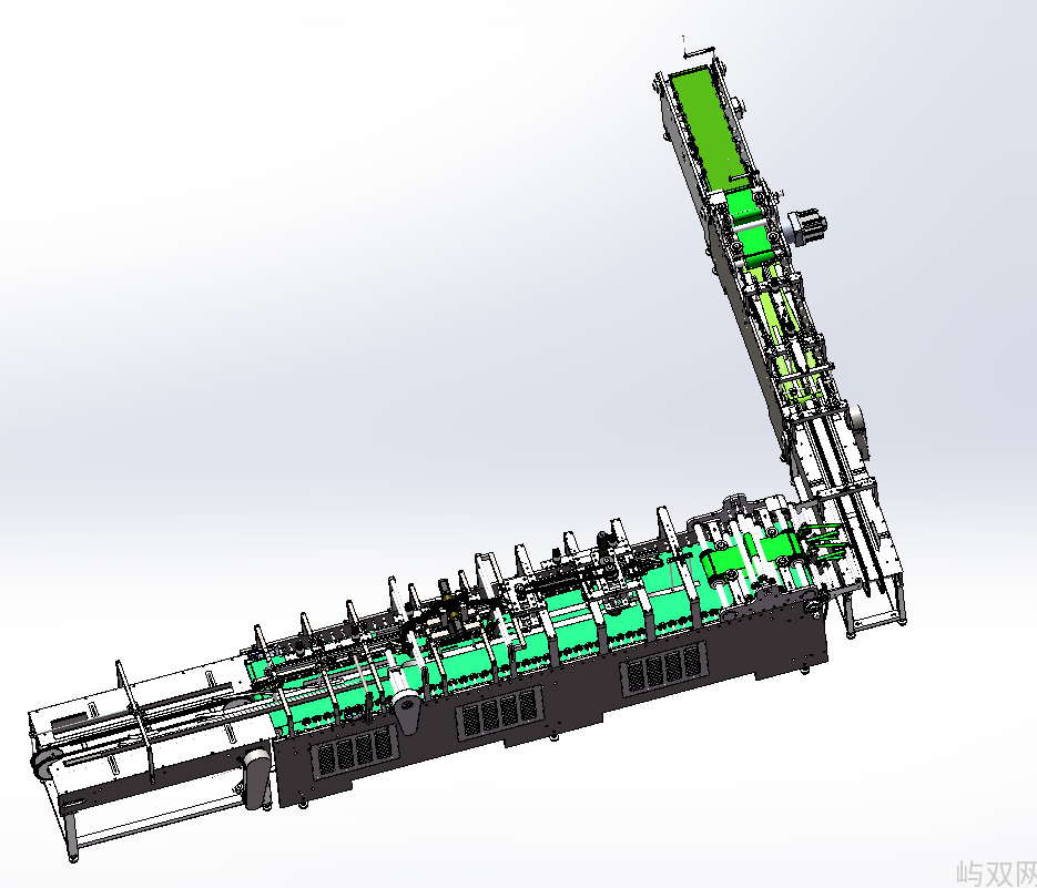 牛皮纸包装袋自动封边机