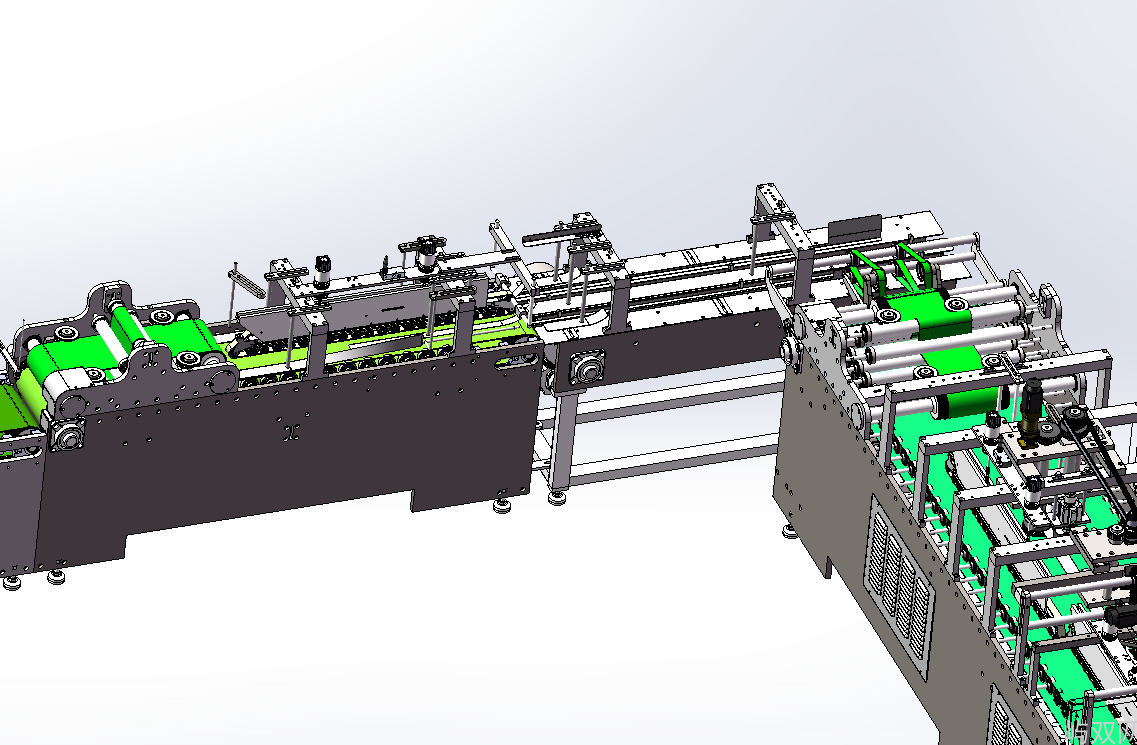 牛皮纸包装袋自动封边机