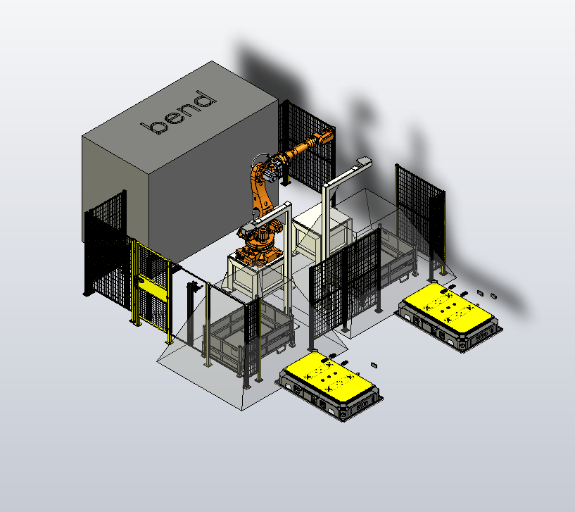 折弯机上下料+码垛