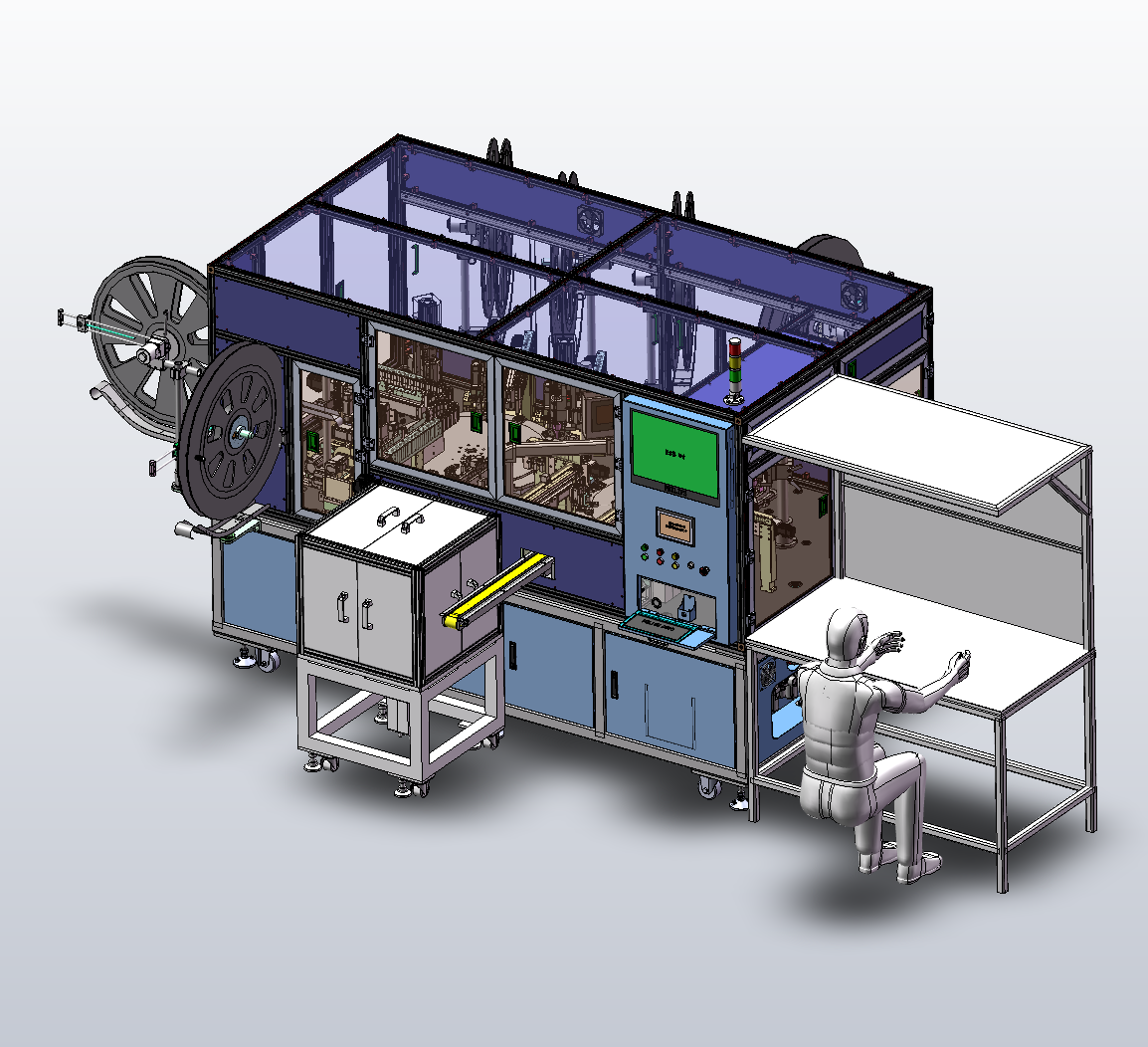 奔驰连接器生产线