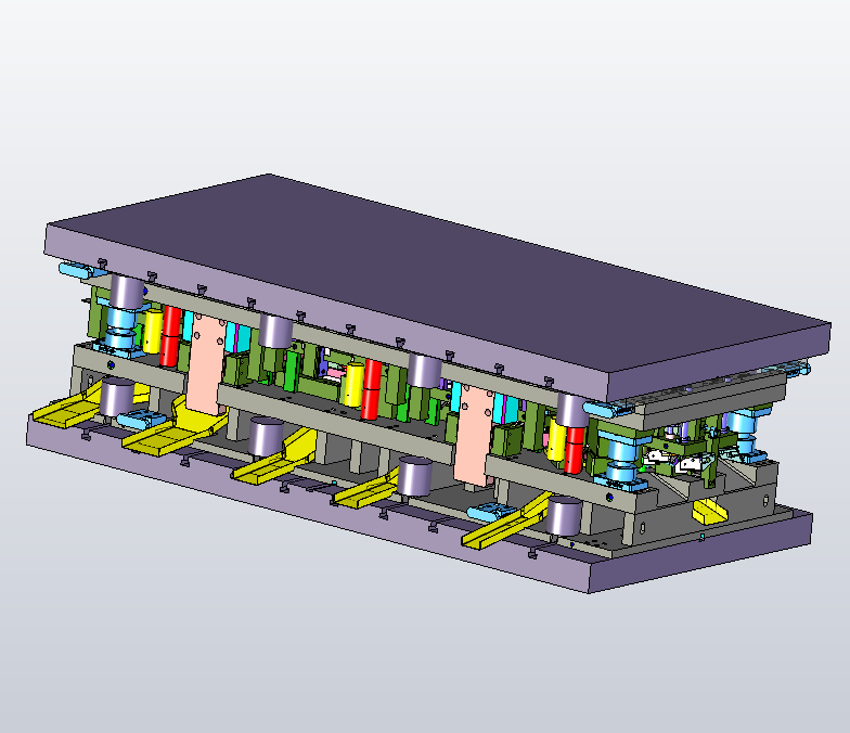 柜子安装配件模具设计