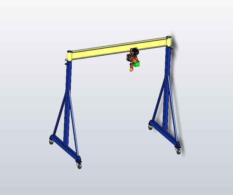 电动葫芦龙门起重机设计