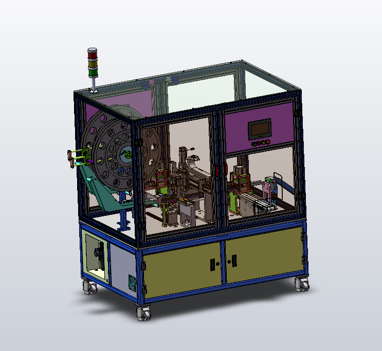 汽车连接器组装检测机