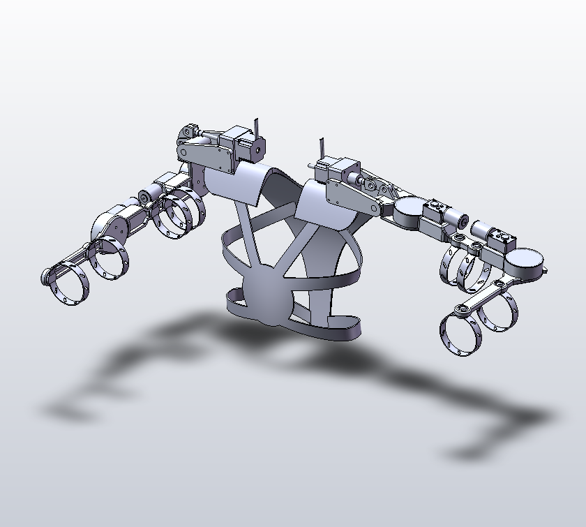 穿戴外骨骼式上肢活动数据采集装置设计