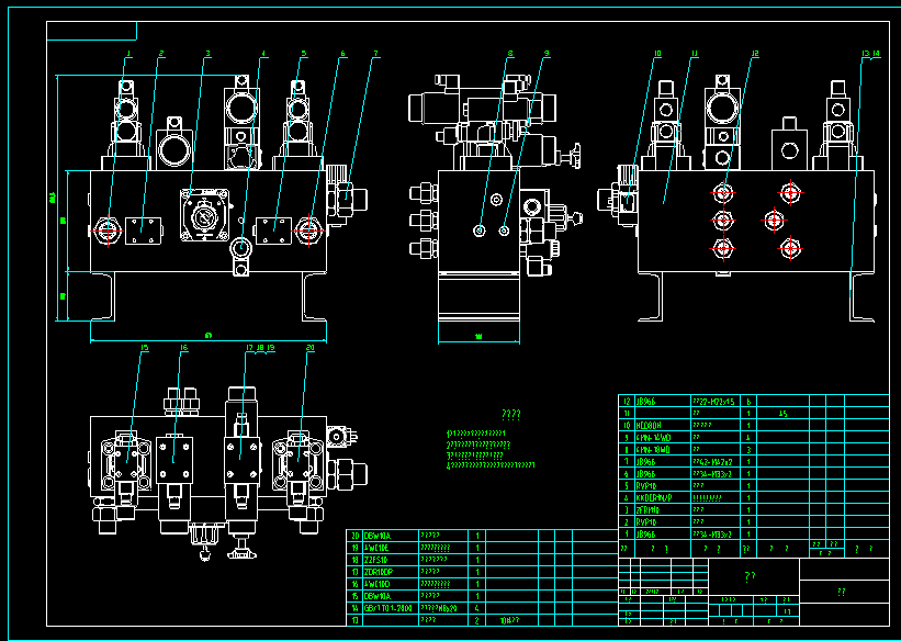 高炉开铁口钻钎机构系统液压系统设计  SW+CAD+说明书